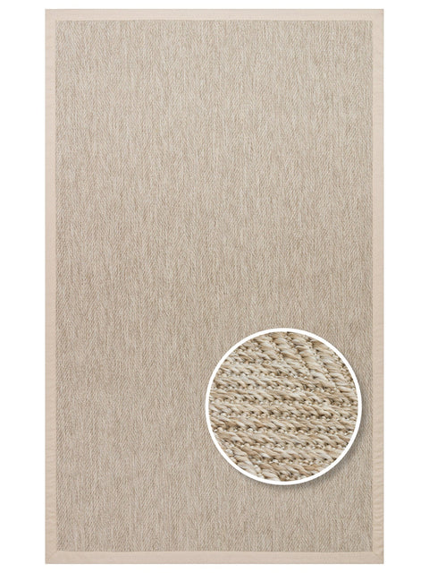 Beta Serisi Bordürlü Sisal Halı NX-5674