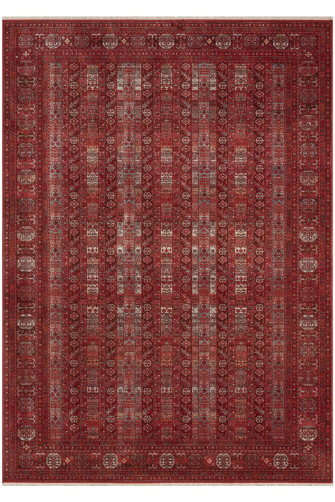 Luna Serisi Otantik Doku ve Renkli Makine Halısı SH-0257B