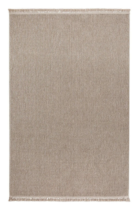 Clam Serisi Bukle Dokuma Bej Renk Halı NX-3008B