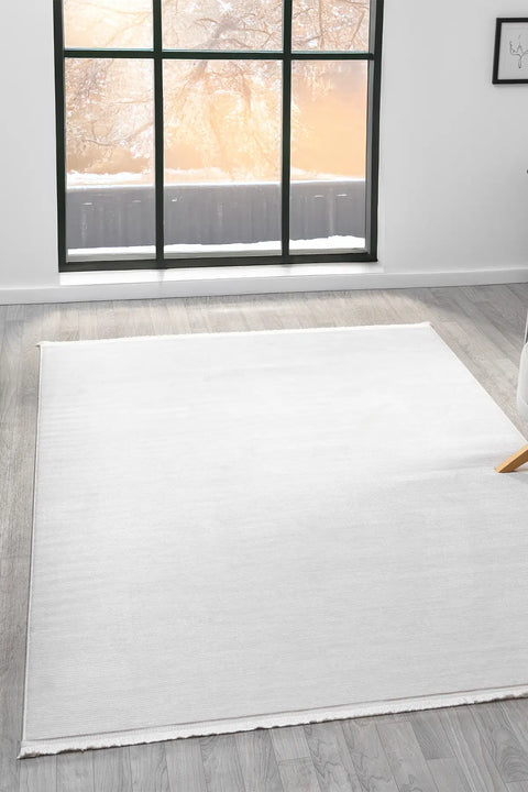 Verona Serisi Ekru Renk Makine Halısı SH-5119E