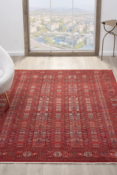 Luna Serisi Otantik Doku ve Renkli Makine Halısı SH-0257B