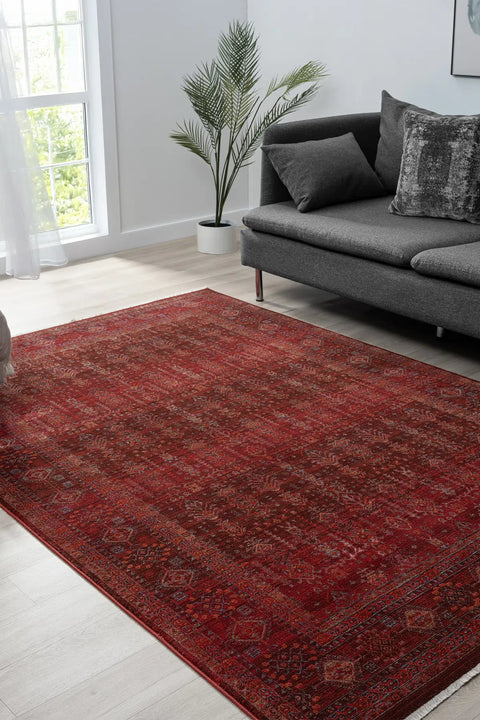 Luna Serisi Otantik Doku ve Renkli Makine Halısı SH-0260B