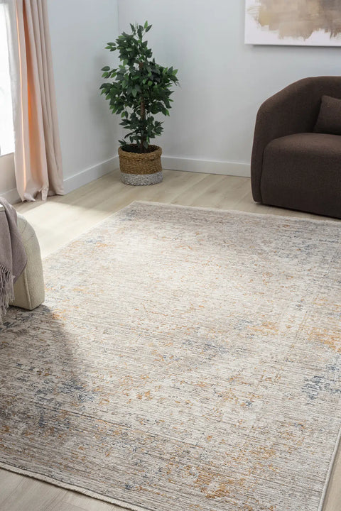 Luna Serisi Otantik Doku ve Renkli Makine Halısı SH-10205