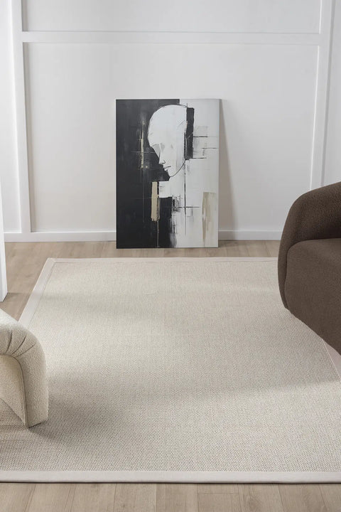 Beta Serisi Bordürlü Sisal Halı NX-5665