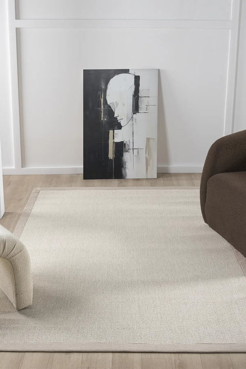 Beta Serisi Bordürlü Sisal Halı NX-5666