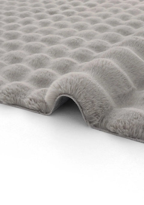 Cloud Serisi Yüksek Kalite Gri Peluş Halı NX-109