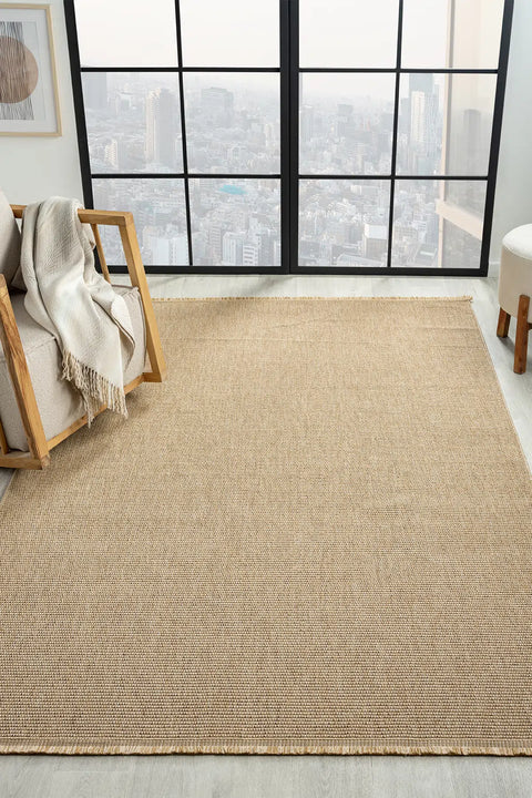 Avina Serisi Bej Kolay Temizlenebilir Sisal Halı SH-41