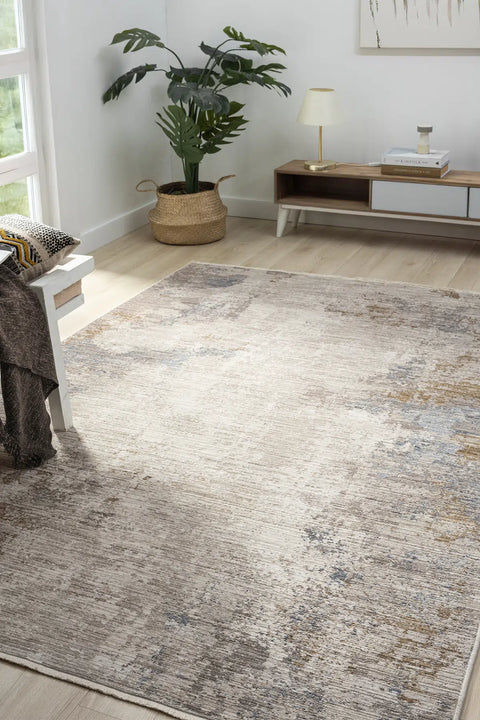 Luna Serisi Otantik Doku ve Renkli Makine Halısı SH-10206M