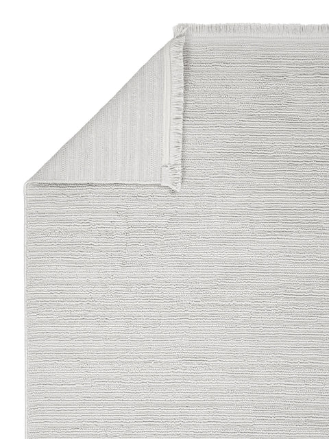 Clam Serisi Bukle Dokuma Gri Renk Halı NX-3036