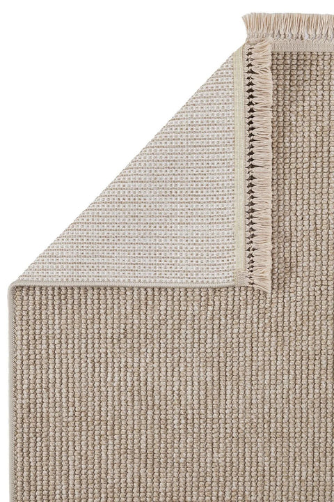 Clam Serisi Bukle Dokuma Bej Renk Halı NX-3008B