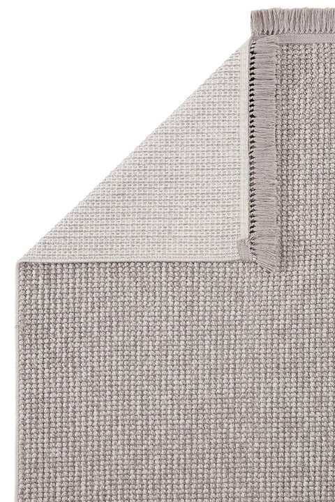 Clam Serisi Bukle Dokuma Gri Renk Halı NX-3008G