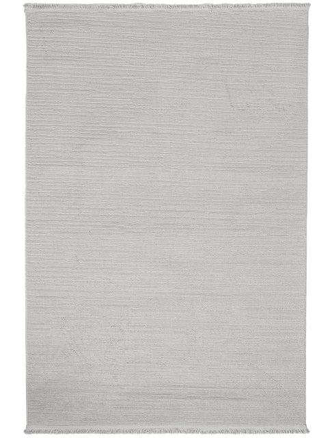 Clam Serisi Bukle Dokuma Gri Renk Halı NX-3036