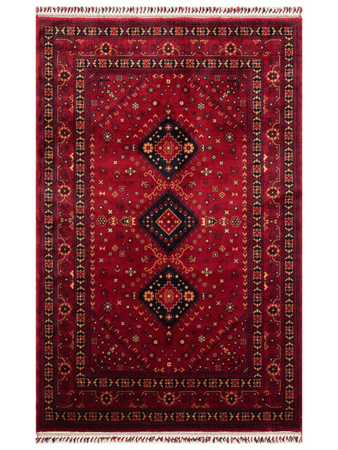 Anatolian Tencel Touch Serisi Geleneksel Anadolu Motifli Tencel Uşak Halısı – Özel El İşçiliği NX-673