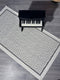 Alfa Serisi Makinede Yıkanabilir Ekru/Antrasit Sisal Halı NX-32