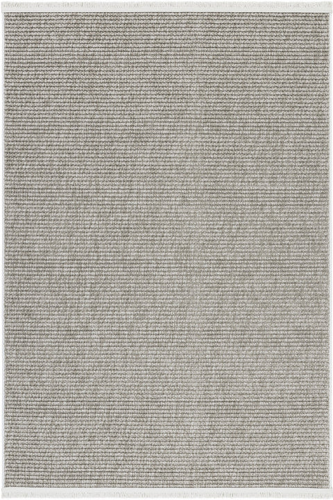 Clam Serisi Bukle Dokuma Gri/Bej Renk Halı TH-175