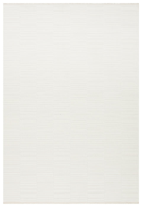 Madra Serisi Makinede Yıkanabilir Ekru Renk Halı EH-5705