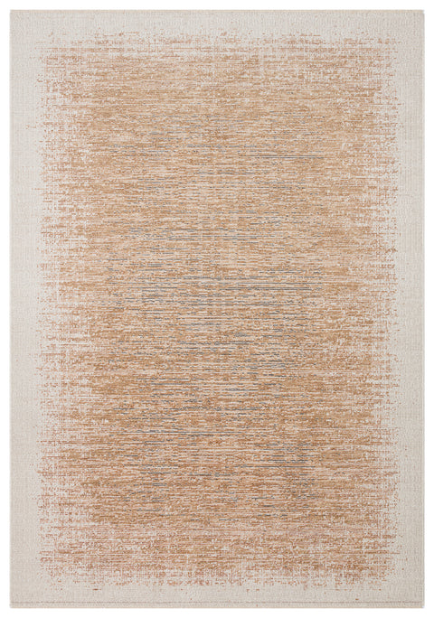 Soul Serisi Yumuşak Dokulu Krem/Terra Renk Modern Halı EH-2043