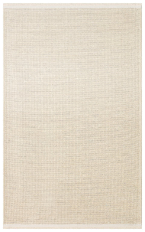 Mercan Serisi Bej Renk Makinede Yıkanabilir Kilim NX-3047