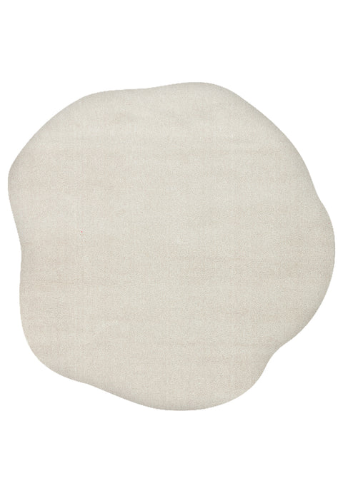 Amorf Serisi Açık Taş Renk Yumuşak Shaggy Halı NX-2742