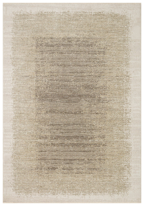 Soul Serisi Yumuşak Dokulu Krem/Yeşil Renk Modern Halı EH-2042