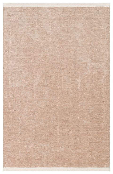 Mercan Serisi Vizon Renk Makinede Yıkanabilir Kilim NX-3054