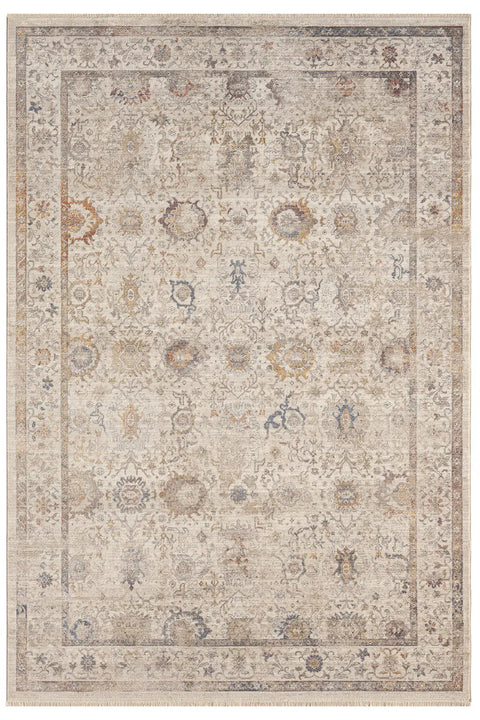 Luna Serisi Otantik Doku ve Renkli Makine Halısı SH-0256K