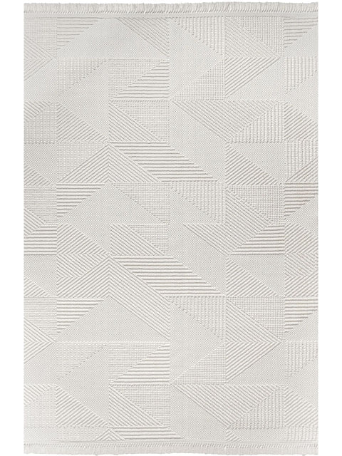 Clam Serisi Bukle Dokuma Ekru Renk Halı GH-3007K