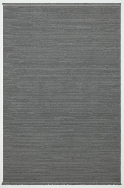 Clam Serisi Bukle Dokuma Antrasit Renk Halı NX-3035