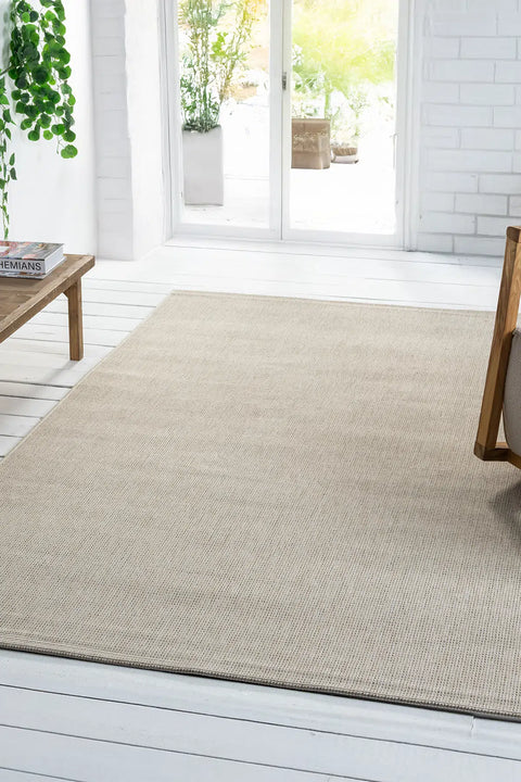 Avina Serisi Krem Kolay Temizlenebilir Sisal Halı SH-51