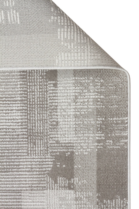 Exotic Serisi Gri/Antrasit Renk Makine Halısı EH-4463