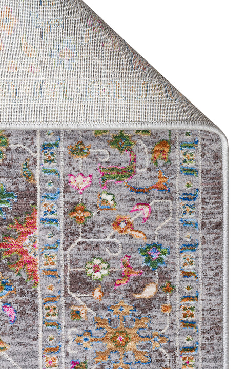 Luna Serisi Otantik Doku ve Renkli Makine Halısı EH-0303