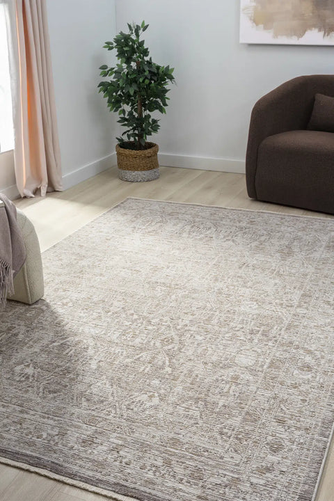 Luna Serisi Otantik Doku ve Renkli Makine Halısı SH-10200