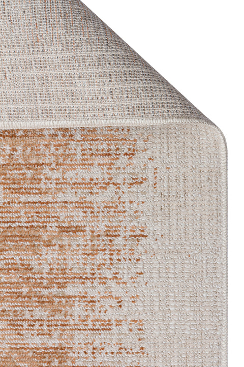 Soul Serisi Yumuşak Dokulu Krem/Terra Renk Modern Halı EH-2043