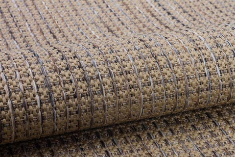 Alfa Serisi Makinede Yıkanabilir Bej/Kahve Sisal Halı NX-36