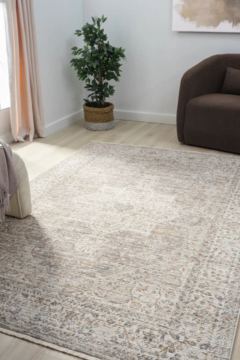 Luna Serisi Otantik Doku ve Renkli Makine Halısı SH-10204