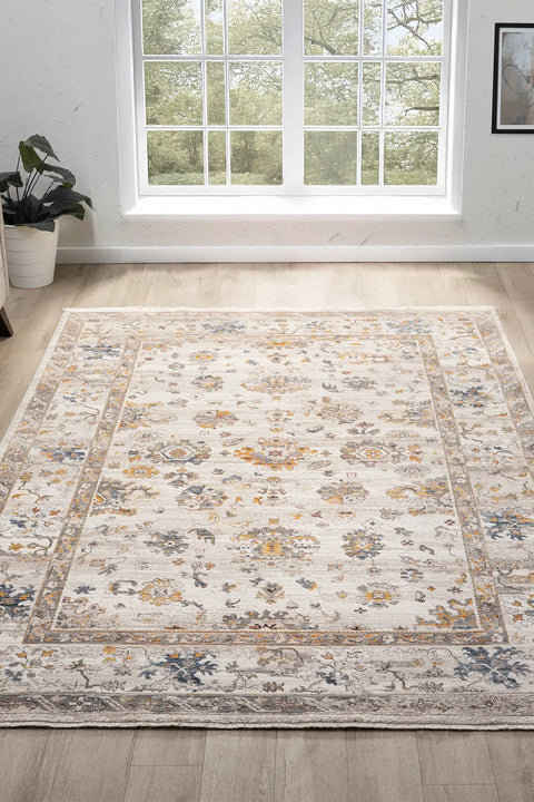 Luna Serisi Otantik Doku ve Renkli Makine Halısı SH-0253K