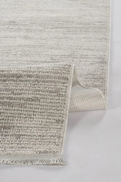 Morien Serisi Gri Renk Yumuşak Makine Halısı AP-8423