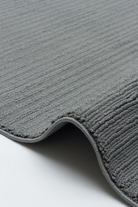 Clam Serisi Bukle Dokuma Antrasit Renk Halı NX-3035