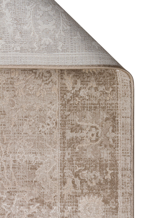 Exotic Serisi Bej/Vizon Renk Makine Halısı EH-4468