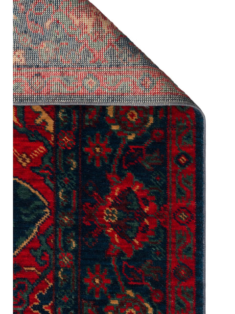 Mezopotamya Serisi Anadolu Motifli %100 Yeni Zelanda Yünü Kara Tezgah Halısı NX-675