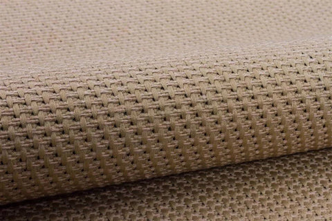 Alfa Serisi Makinede Yıkanabilir Bej/Siyah Sisal Halı NX-35