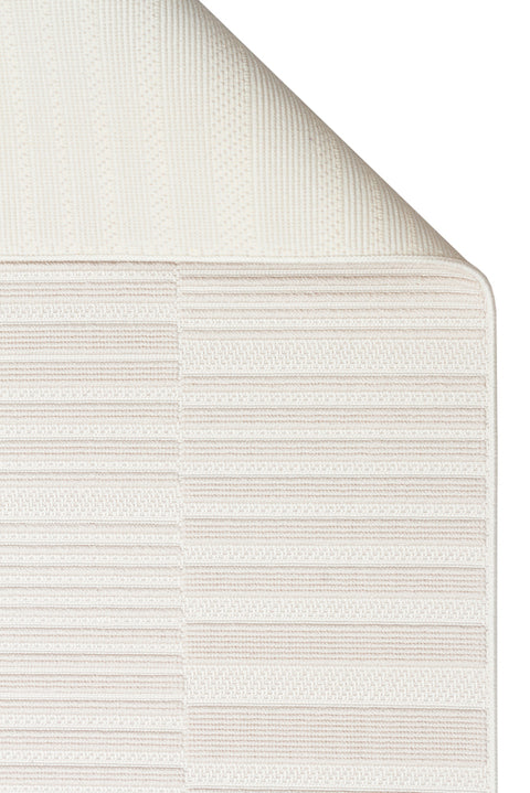 Madra Serisi Makinede Yıkanabilir Bej Renk Halı EH-5704