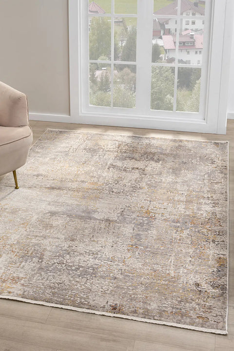 Luna Serisi Otantik Doku ve Renkli Makine Halısı SH-0252K