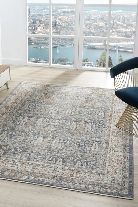 Luna Serisi Otantik Doku ve Renkli Makine Halısı SH-10207M