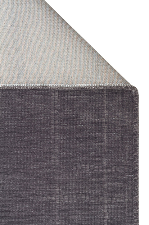 Mercan Serisi Antrasit Renk Makinede Yıkanabilir Kilim NX-3051