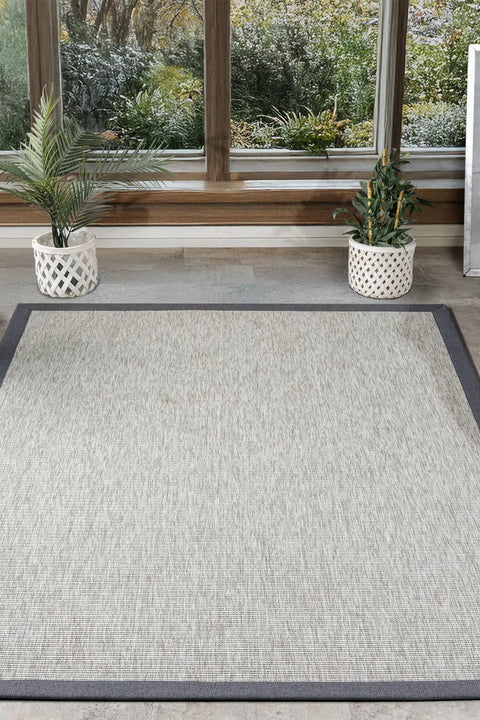 Beta Serisi Bordürlü Sisal Halı NX-5652
