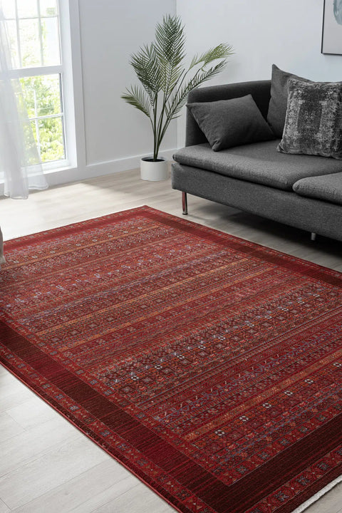 Luna Serisi Otantik Doku ve Renkli Makine Halısı SH-0259B