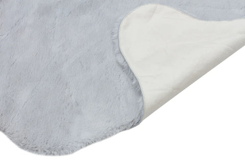 Cloud Serisi Yüksek Kalite Gri Peluş Halı NX-105