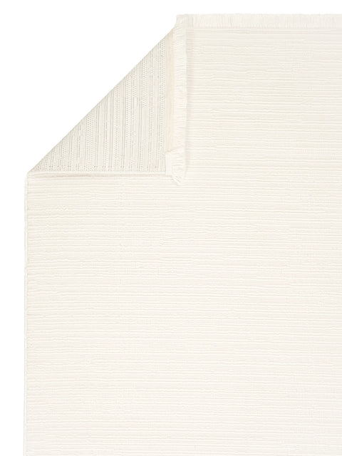 Clam Serisi Bukle Dokuma Ekru Renk Halı NX-3038