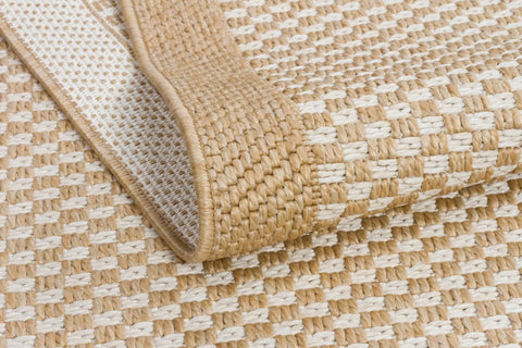 Avina Serisi Krem/Natural Kolay Temizlenebilir Sisal Halı TH-8012